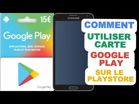 Utiliser une carte Google Play sur le Play Store #googleplay #playstore