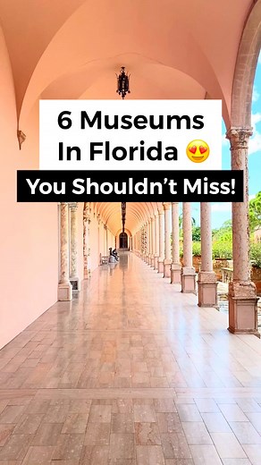 Some of the best museums in Florida that you should visit! #floridatravel #floridavacation #florida #floridaliving #sarasotaflorida #floridakeyslife #floridakeys #keywest #palmbeach #miamifl #vizcayamuseum #FloridaTrip #hiddengems | Florida Trippers