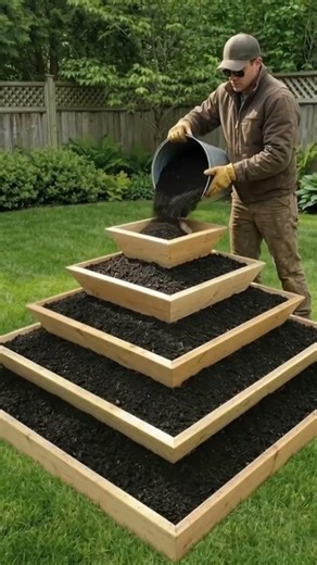 He built this in his backyard using wood nobody wanted 😲