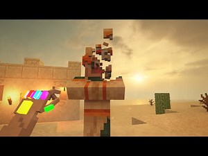 Snapping Villagers Out Of Existence With The Infinity Gauntlet in Teardown