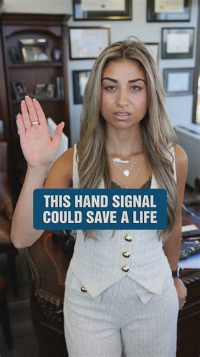 Diamond and Diamond Personal Injury Lawyers | 🚨 IMPORTANT SAFETY INFORMATION 🚨 Do you know the universal signal for distress? This simple hand gesture could save a life - including... | Instagram