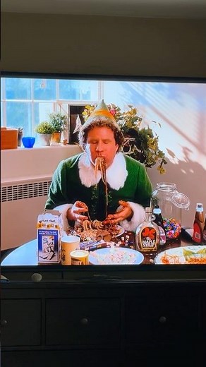 Elf 2003 Spaghetti 🍝 scene