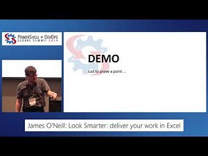 Look smarter: deliver your work in Excel by James O'Neill