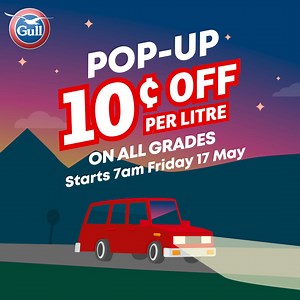 Turbocharge your savings with Gull! ✨Save 10c on every litre of fuel. ✨7am Friday 17 May until 7am Saturday 18 May 2024. ✨Savings are already included on our price boards. ✨Available at all participating Gull sites gull.nz/locator. ✨No loyalty card, no minimum spend, and no maximum fill limits. ✨Fill up now at Gull to enjoy great fuel savings! | Gull New Zealand