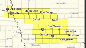 Tornado watch issued through early Tuesday morning as storms move toward Iowa