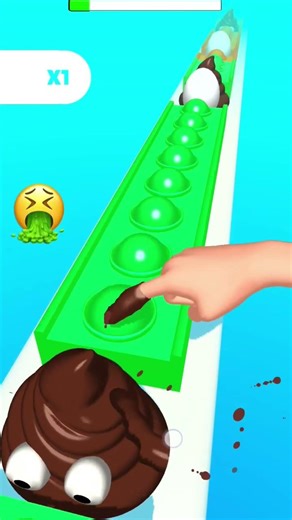 Pop run 3d Game 1 level #gaming #Games #funny #poprun #shortsgames #gameplay #shorts