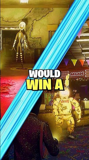 Which animatronic would win a fight? The puppet or spring trap 🤔🧐 #fnaf #fortnite #gaming