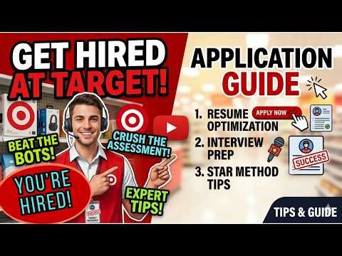 Target Job Application Guide—New 2026 UPDATE