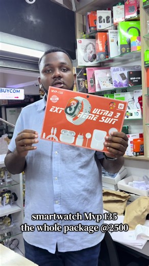 MVP 135 Smartwatch Package Deal for Only 2500