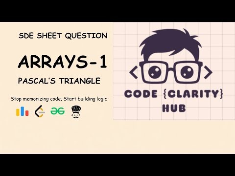 Pascal's Triangle | Brute Force Approach Explained | LeetCode 118 | Java | DSA SDE Sheet