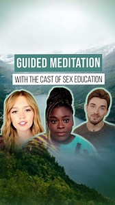 34K views · 1.3K reactions | It's ok to slow down  Take a few minutes out to relax with a guided meditation from the Sex Education cast. | Sex Education | Facebook