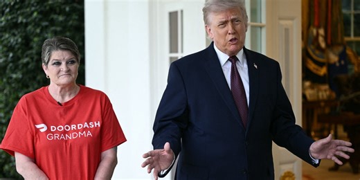 Trump’s DoorDash Stunt Accidentally Highlights His Biggest Political Problem