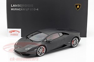 Lamborghini Huracan LP610-4 Baujahr 2014 mattschwarz 1:12 AUTOart