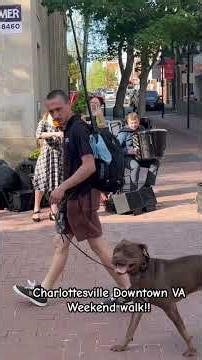 Weekend Walk @Charlottesville Downtown VA!! USA!!