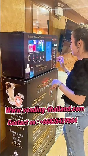 *"We Built the World’s SMARTEST Perfume Vending Machine! 🚀 #PerfumeVendingMachine #luxuryfragrance
