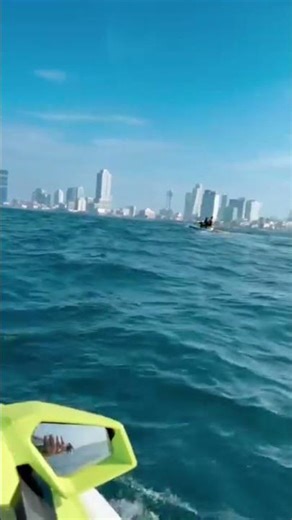 Colombo City View from the Ocean
