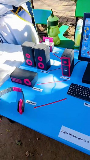 Our young innovators showcase the world of computers — where technology sparks creativity! 💻✨ #ScienceAndArtExhibition #FutureEngineers | The Educators Sialkot Campus, Hassanwal Head Marala Road Sialkot