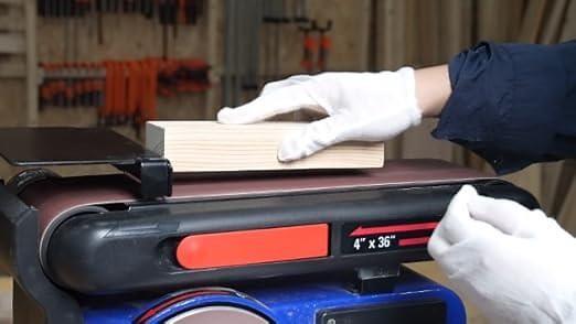Belt & Disc Sander (4 36in. Belt & 6in. disc )