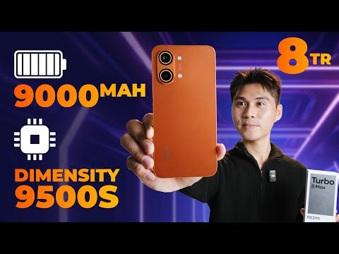 Đánh giá nhanh REDMI Turbo 5 Max: Trang bị Dimensity 9500s nhưng YẾU??? Pin 9000mAh, sạc 100W