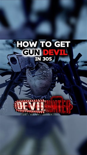 How to get Gun Devil Contract in Devil Hunters 🔫 | #roblox #chainsawman #anime #rblx #fyp #fypシ