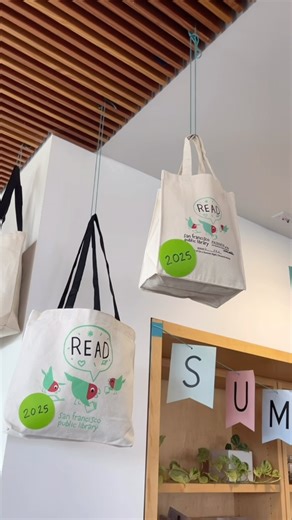 20 reactions | Take a stroll through memory lane with this fabulous display of Summer Stride totes from years past at Ortega Branch! Starting tomorrow, if you’ve completed your 20 hours of library activity or filled out your Bingo card, you can officially pick up your finishing prize tote! Make sure to tag us in photos so we can see and share all the Summer Stride magic 彩 列 | San Francisco Public Library | Facebook