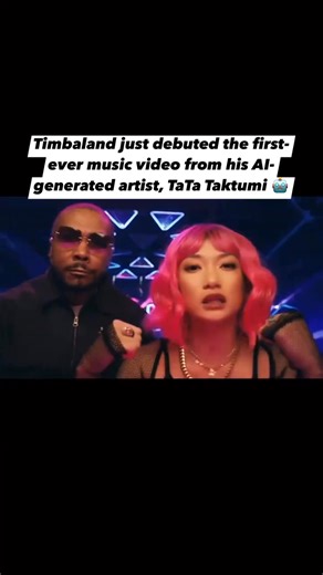 Timbaland just debuted the first-ever music video from his AI-generated artist, TaTa Taktumi 🤖 Hip Hop meets the future — what y’all think about this move? #Timbaland #AI #HipHopNews #RaptonicTV #MusicTech Follow @TheRealRaptonic for more. | RapTonic