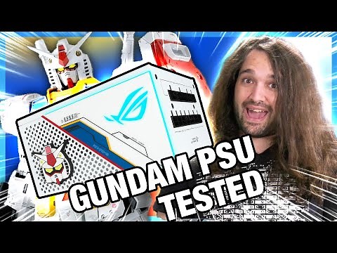 Best We've Tested - Gundam x ASUS Power Supply Benchmarks