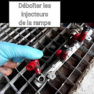 TUTO Démonter Nettoyer une rampe injection SUZUKI GSXR BANDIT AUTO- MOTO