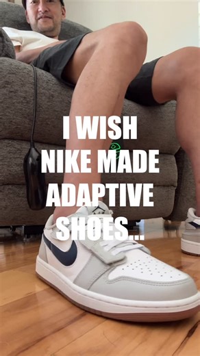 Darin Nakakihara | I used to wish Nike made adaptive shoes… Oh wait—they do. 👟💥 These Nike Air Adapt shoes are a game-changer for anyone with mobility issues,... | Instagram