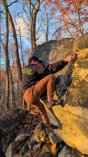 Rachel Carson Park MD: Dumpy Alert V3+ #bouldering