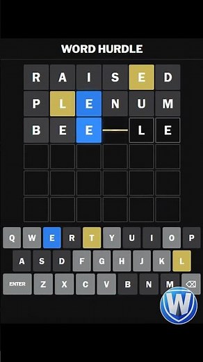 Word Hurdle: Four Guesses to Victory (Jun 19)