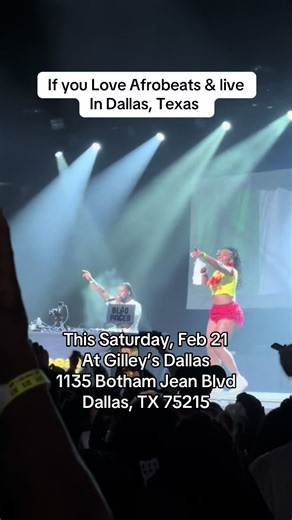 Saturday, Feb 21 - Dallas, TX. Join us for The Biggest Afrobeats Experience. Ticket Link in our bio. Get Your Tickets now to Afrobeats To The World. We are coming to your city (Ticket Link in Our bio or Go to Afrobeatstotheworld.com) #afrobeats #dallas #dallastx #nigeriantiktok #fyp