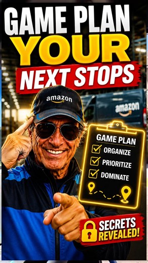 Game Plan Your Next Stops & Finish Your Route Faster! #amazon #delivery #new #tips #AmazonDSP