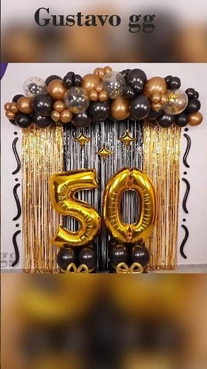 ✨ Balloon decoration ideas 🤩 birthday decoration ideas at home - baloon