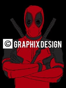 Deadpool Illustration PNG (digital Download) - Etsy Canada