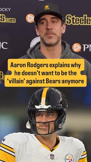 Aaron Rodgers is letting “bygones be bygones” when he faces his former rival with the Steelers on Sunday. (via @steelers) #nfl #steelers #aaronrodgers | Sports Illustrated
