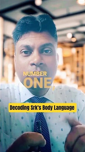 Decoding Srk's Body Language 🔥