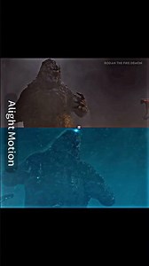 Godzilla 2014 VS Godzilla 2019 #shorts #monsterverse #1v1