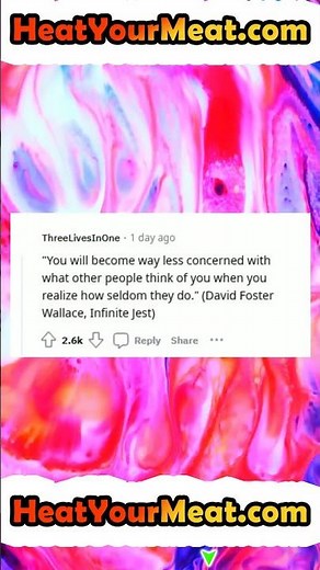 What's a quote that always gives you peace?