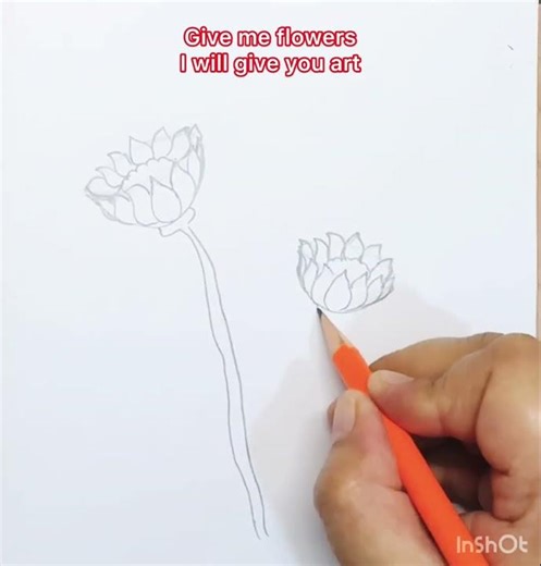 Beautiful flower drawing🌸 easy flower sketch ✍️ #kidsartlearning #easydrawing #drawingforbeginners