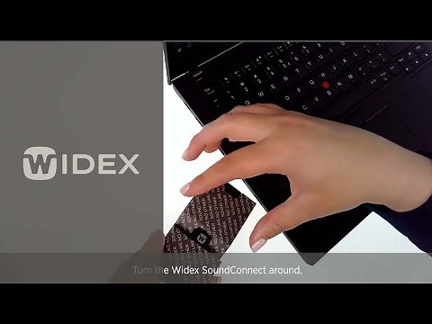 Widex SoundConnect tutorial: unboxing and use | Widex hearing aids