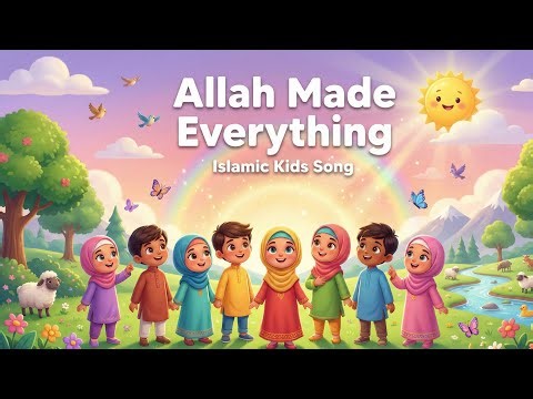 Allah Made Everything | Islamic Song for Kids | Tiny Muslims