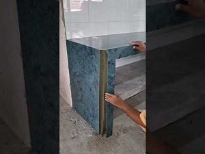 How to installation kitchen counter table