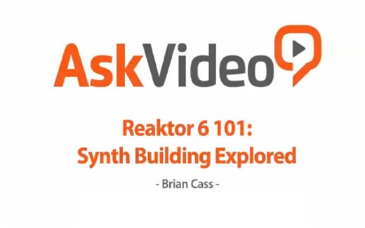 Native Instruments Reaktor6 101系列教程