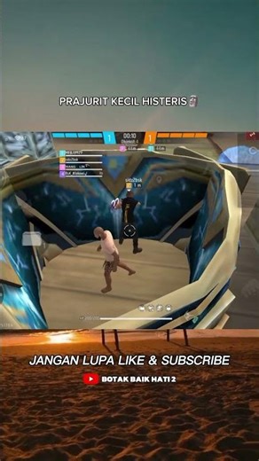 PRAJURIT KECIL HISTERIS #freefire #FF #botakff #short #botakcs #freefireshorts #freefireindonesia