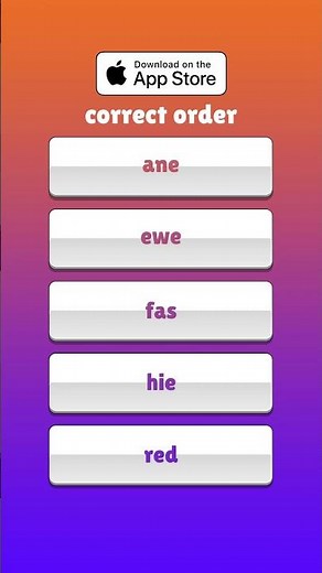 Alphabetic - Can You Beat The Clock? #wordgames