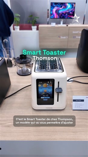 🍞 Le grille-pain du futur ! Finies les tartines cramées ou pas assez cuites, avec ce toaster, vous allez maîtriser la cuisson à la perfection. | Les Numériques