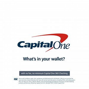 Whether it’s online, on our mobile app or in-person, 360 Checking lets you bank your way. Terms apply. Click to learn more. | Capital One