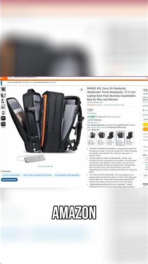 Top Travel Backpack 2025 – Amazon’s Best Carry-On Bag