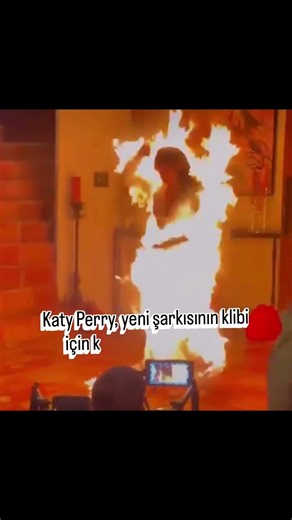 Katy Perry Set Herself on Fire for Her New Music Video! Everyone's Talking About This Scene